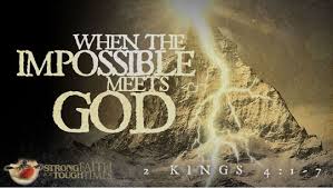 Image result for god is the god of the impossible