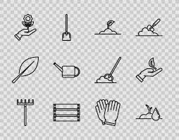 100 000 Gardening Tools Icons Vector