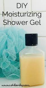homemade moisturizing shower gel recipe