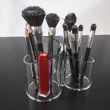 acrylic makeup brush organiser ebay