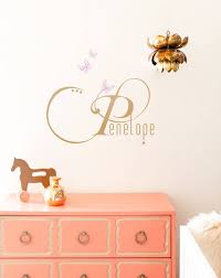 Baby Name Decal With Erflies