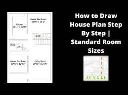 How To Draw A House Plan Step By Step