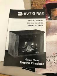 Heat Surge Fireplace Manual Fireless