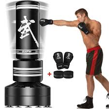 free standing punching bag boxing heavy