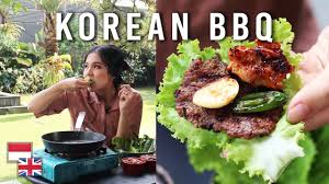 Grill meat slice with enoki aka daging slice panggang dengan . Ala Resto Tapi Ekonomis Resep Korean Bbq Youtube