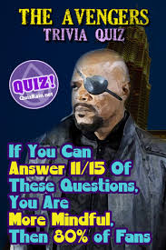 This is a collection of this week's daily trivia quizzes for you to test your knowledge! The Avengers 2012 Trivia Quiz Trivia Quiz Avengers 2012 Trivia