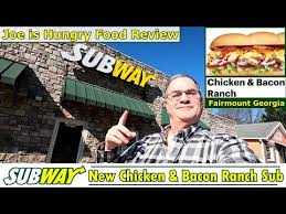 subway new en bacon ranch sub