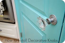 How To Install Decorative Doorknobs