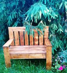 Easy Wooden Bench