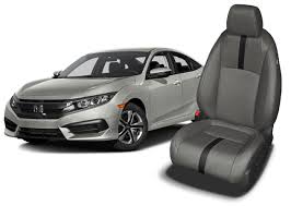 Sports styling, durability, technology & fuel efficiency have been brought to a whole new level. Honda Civic Seat Covers Leather Seats Custom Interior Katzkin