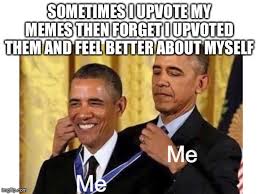 This gave the internet one last chance to make some more joebama memes. Obama Medal Memes Gifs Imgflip