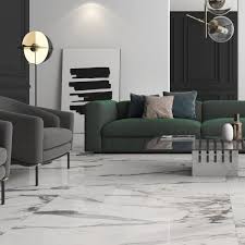 Altissimo White Glossy Marble Effect