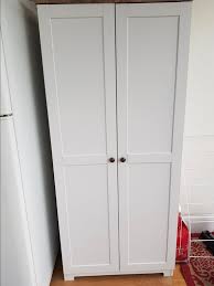 Tall Wooden Storage Cabinet Cupboard