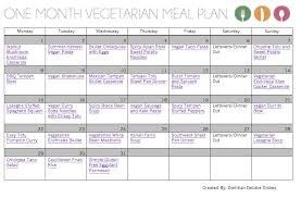 One Month Healthy Vegetarian Meal Plan Dietitian Debbie Dishes