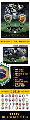 Flyer Soccer Graphics Designs Templates From Graphicriver