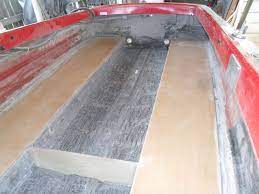 boat floor repair 01 custom fibregling