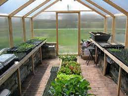 Lovely Greenhouse Layout Backyard