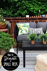 decorate a small deck