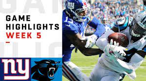 Panthers Week 5 Highlights