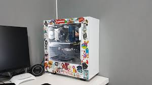 Locate the print button in the image editing software and click on it. Anyone Here Into Sticker Bombed Pc S Pcmasterrace