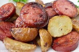 air fryer sausage and potatoes great