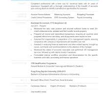 Resume For Accountants Putasgae Info