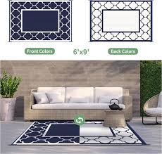 genimo 6 x9 outdoor rug for patio