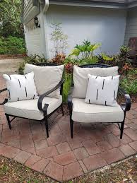 2 Hampton Bay Patio Chairs For In