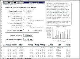 Screenshot Amortization Table Free Schedule Download Home Equity