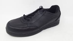wide walking sport black shoes 120w pm