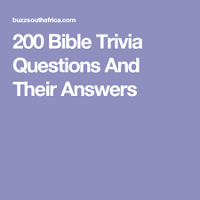 Challenge them to a trivia party! 7 Bible Trivia Ideas Trivia Bible Bible Facts