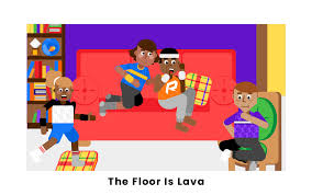 the floor is lava basic rules for kids