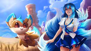 Daji Sempai and Ratatoskr Kitsune | Kitsune, League of legends, Anime
