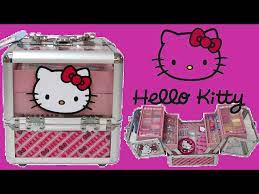 o kitty train case makeup box for