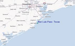 San Luis Pass Texas Tide Station Location Guide