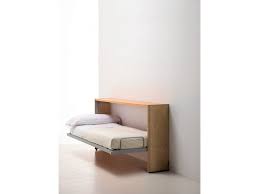 La Literal Pull Down Wooden Single Bed