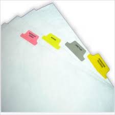 Tyvek Chart Tab Divider Sets Rip Proof Our Tyvek