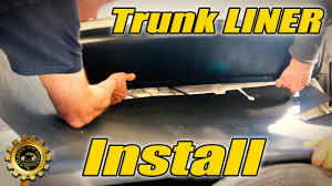 install beetle cardboard trunk liner