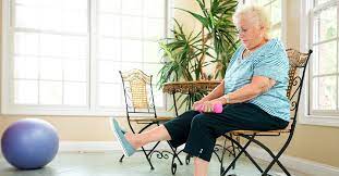 standing chair exercises for seniors