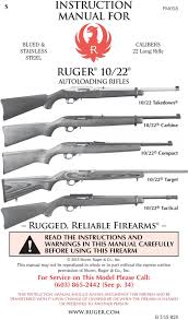 ruger 10 22 autoloading s