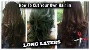 What is the difference between long layers and short layers? How To Cut Your Own Hair In Layers Step By Step With Pictures Hair Care Tips