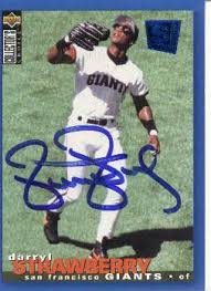 But its value hasn't changed much in the last 35 years. Darryl Strawberry Autographed Card In 2021 Darryl Strawberry Baseball Cards Giants Baseball