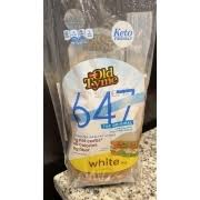 old tyme white bread 647 calories