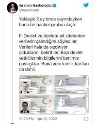 e-Devlet hacklendi iddiası: Erdoğan ve Fidan olmak üzere milyonlarca  kişinin bilgileri çalındı - Kamudanhaber İnternet Sitesi