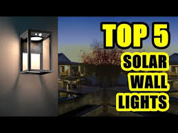 best outdoor solar wall light 2021