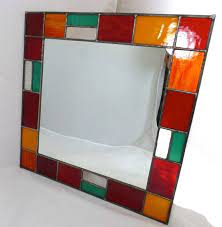 Customised Stained Glass Mirrors With