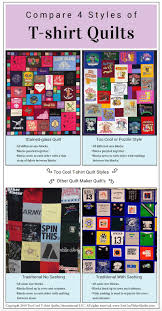 Which of the 6 Styles of T shirt Quilts is best for you?