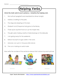 Helpingverbs, item 5084 created date: Helping Verbs Worksheets Grade 8 Printable Worksheets And Activities For Teachers Parents Tutors And Homeschool Families