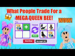 mega neon queen bee in adopt me
