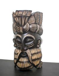 Asian Hand Carved Traditional Wood